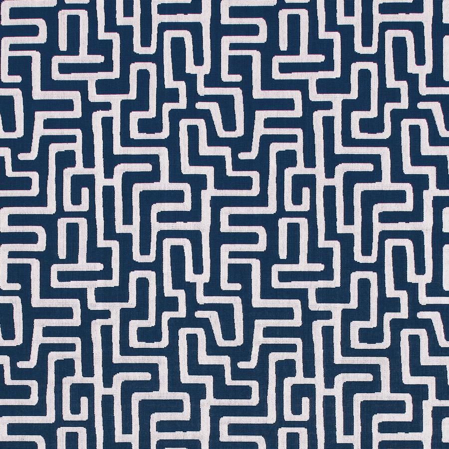 Purchase Thibaut Fabric Pattern W742031 pattern name Terrace Lane color Navy