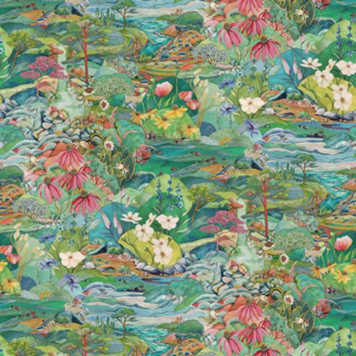 Purchase Sample - W7685-01 Trebah Osborne & Little Wallpaper