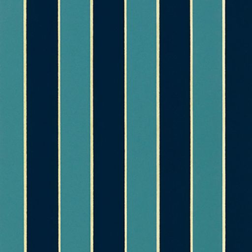 Purchase Sample - W7780-03 Regency Stripe Peacock Osborne & Little Wallpaper