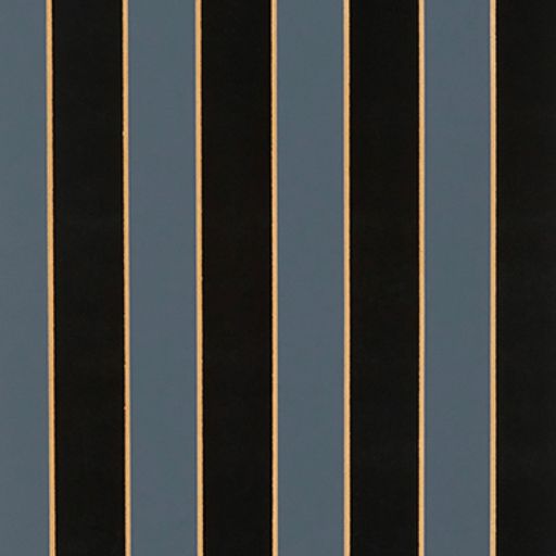 Purchase Sample - W7780-06 Regency Stripe Midnight/Bronze Osborne & Little Wallpaper