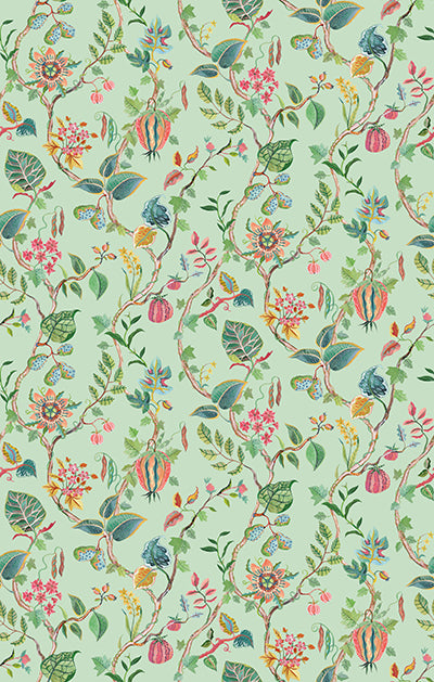 Purchase Product# W7816-03 pattern name & colorRhapsody Mythica Celadon. Osborne & Little Wallpaper