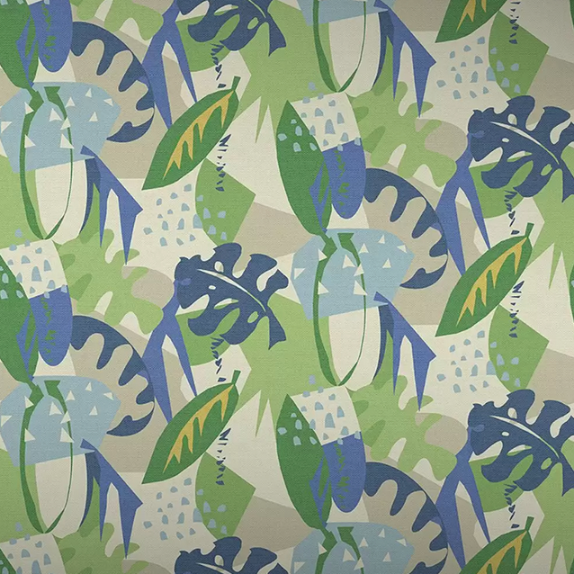 Purchase Product W7852-01 pattern name & color Irisa Zylina Indigo/Emerald. Osborne & Little  Wallpaper