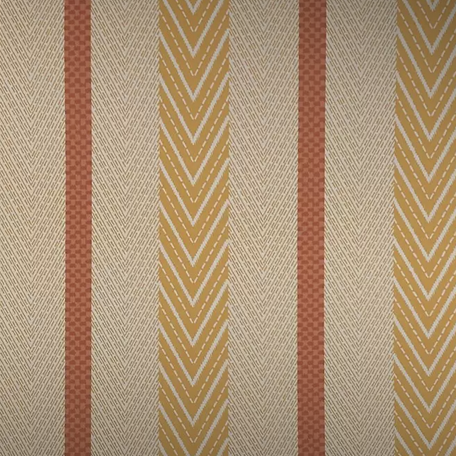 Purchase Pattern W7856-02 pattern name & color Irisa Sagitta Amber/Terracotta Osborne & Little Wallpaper