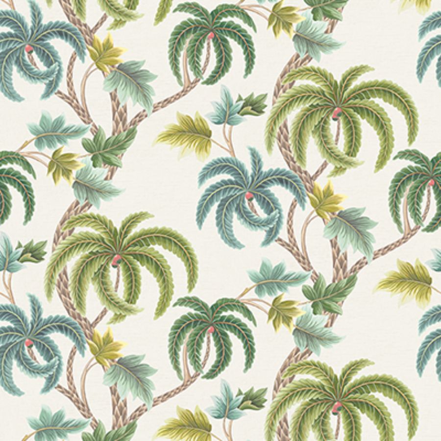 Purchase W7903-01 | Byzance Shalimar Olive - Osborne & Little Wallpaper