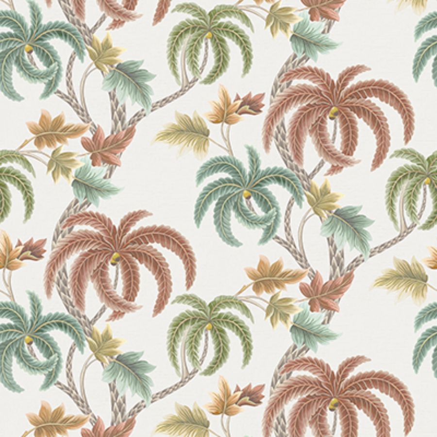 Purchase W7903-02 | Byzance Shalimar Chestnut - Osborne & Little Wallpaper