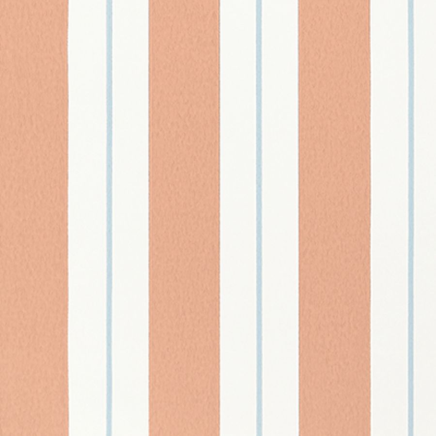 Purchase W7980-02 | Alberti Bramante Stripe Terracotta - Osborne & Little Wallpaper