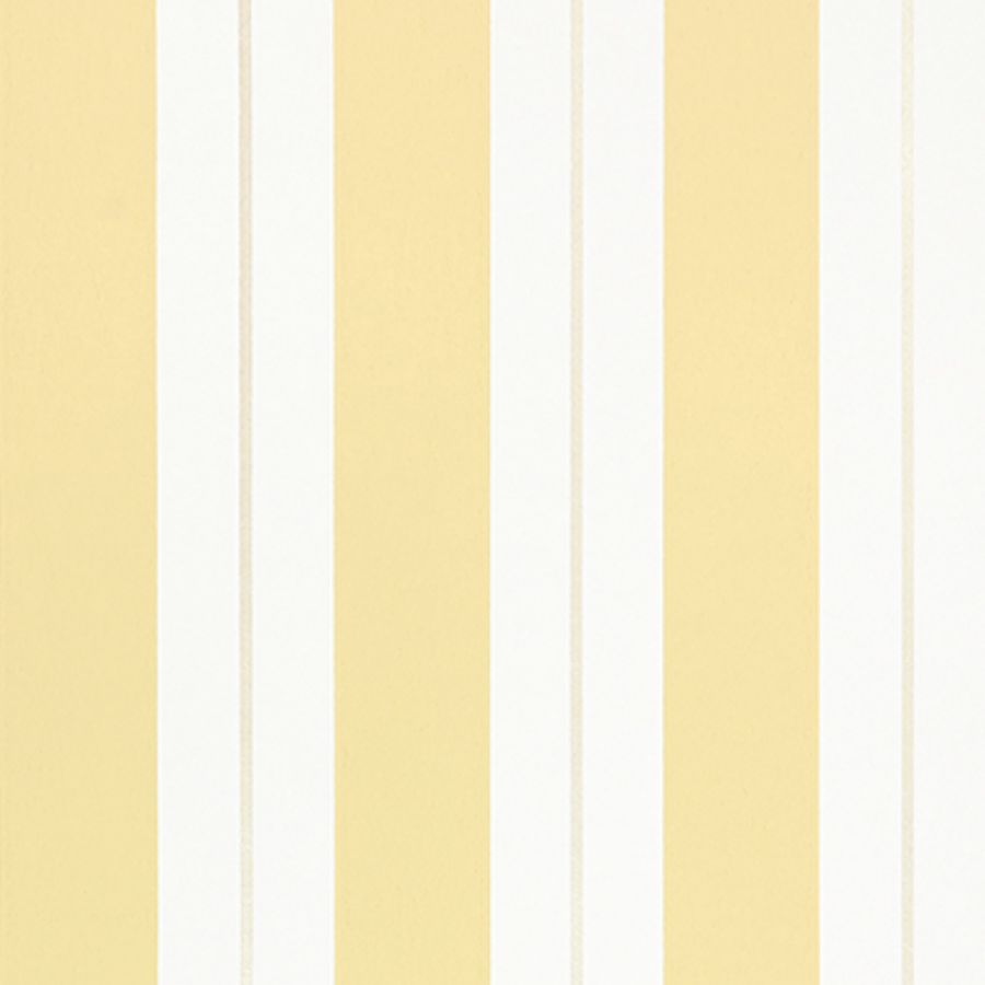Purchase W7980-03 | Alberti Bramante Stripe Lemon - Osborne & Little Wallpaper