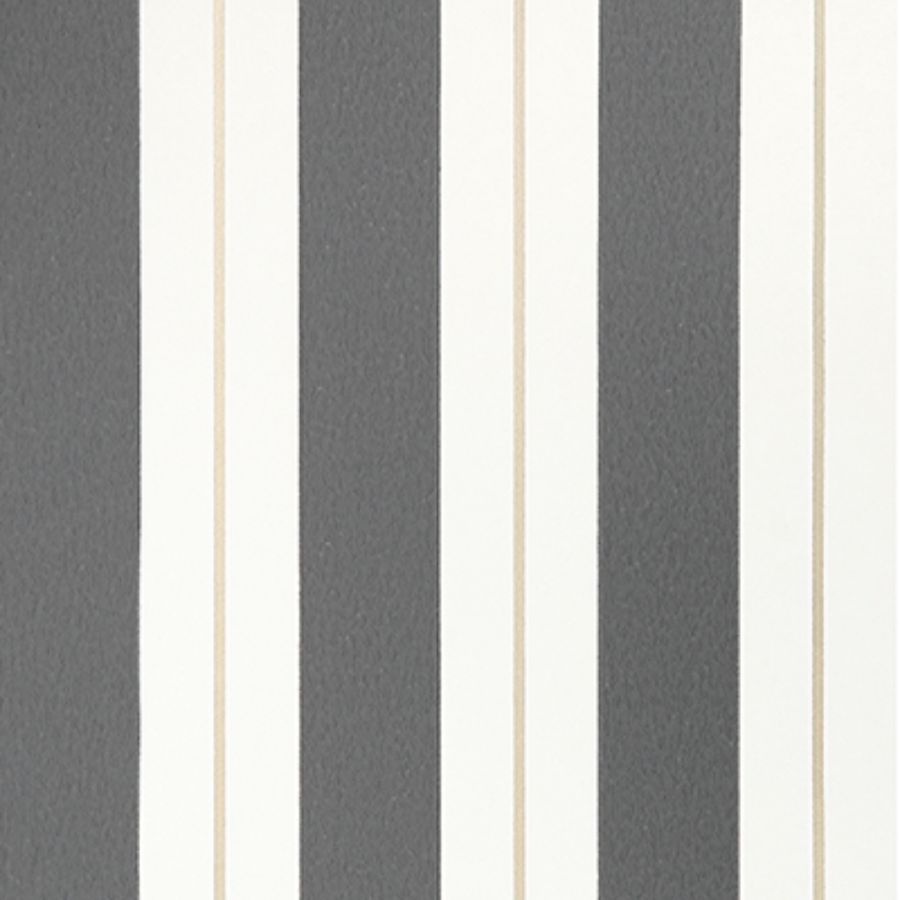 Purchase W7980-05 | Alberti Bramante Stripe Charcoal - Osborne & Little Wallpaper