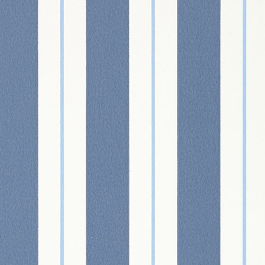 Purchase W7980-08 | Alberti Bramante Stripe Indigo - Osborne & Little Wallpaper