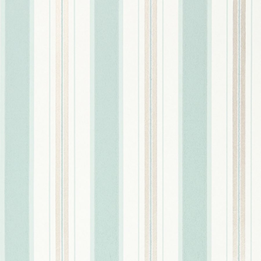Purchase W7982-05 | Alberti Peruzzi Stripe Aqua - Osborne & Little Wallpaper