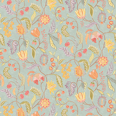 Purchase W8120-01 | Belvedere Masino Aqua - Osborne & Little Wallpaper