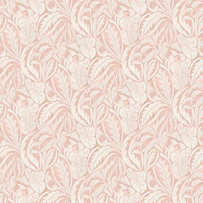 Purchase W8126-04 | Belvedere Dufy Leaf Blush - Osborne & Little Wallpaper
