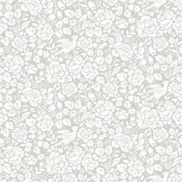 Sample - Wdr1032-Wt | Birdie, Grey Animals - Winfield Thybony Wallpaper - Wdr1032.Wt.0