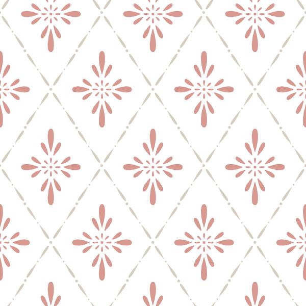 Sample - Wdr1058-Wt | Trelliage, Red Diamond - Winfield Thybony Wallpaper - Wdr1058.Wt.0