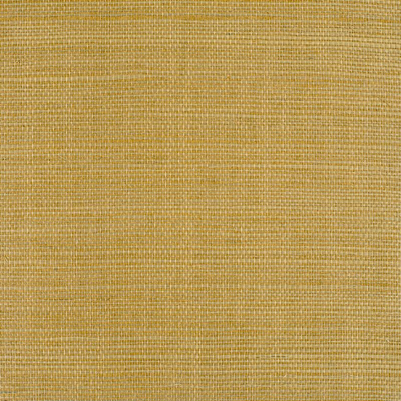 Sample - Wiw2512.Wt.0 | Bermuda, Yellow Fabric Texture - Winfield Thybony Wallpaper