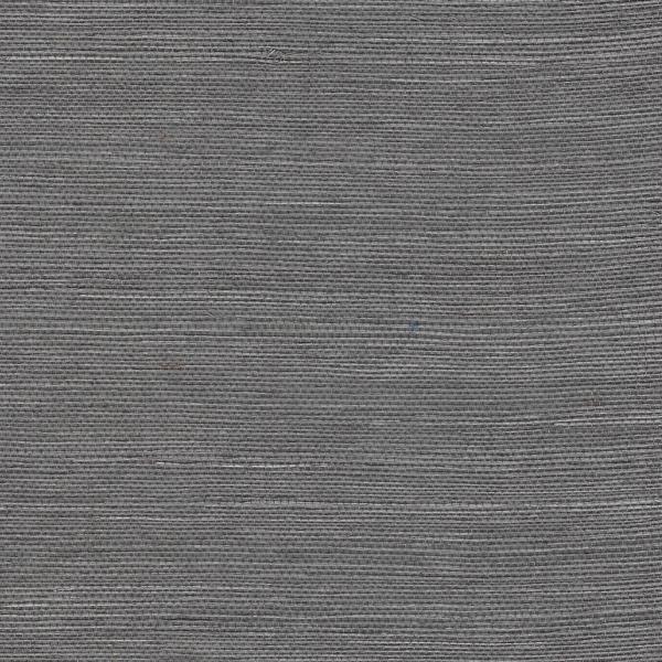 Sample - Wnr2037-Wt | Chiyo Sisal, Grey Solid - Winfield Thybony Wallpaper - Wnr2037.Wt.0