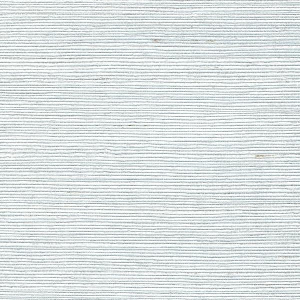 Sample - Wnr2094-Wt | Chiyo Sisal, Blue Solid - Winfield Thybony Wallpaper - Wnr2094.Wt.0