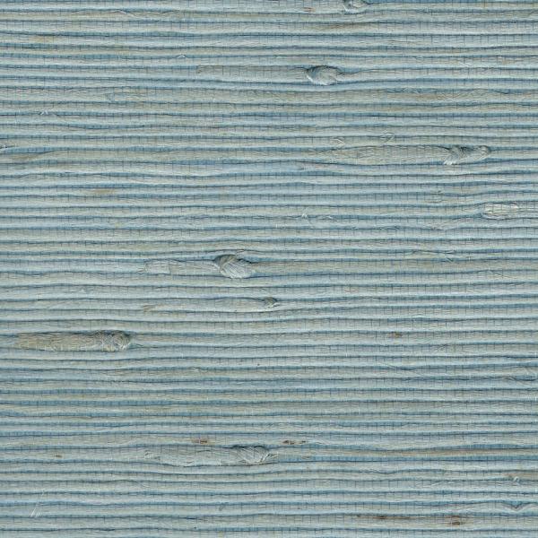 Sample - Wnr2099-Wt | Fusae Jute, Blue Solid - Winfield Thybony Wallpaper - Wnr2099.Wt.0