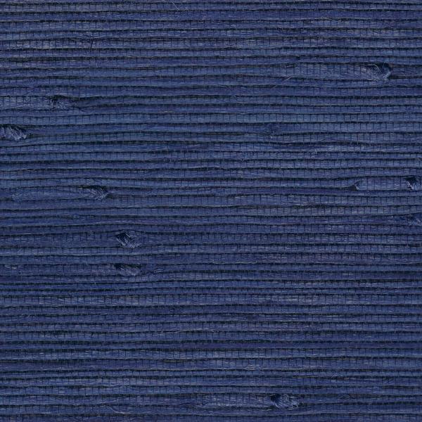 Sample - Wnr2117-Wt | Fusae Jute, Blue Solid - Winfield Thybony Wallpaper - Wnr2117.Wt.0