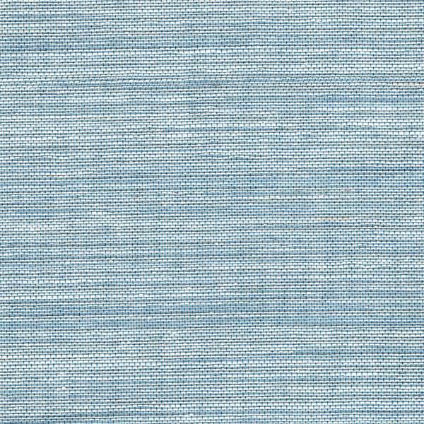 Sample - Wnr2123-Wt | Minori Sisal, Blue Solid - Winfield Thybony Wallpaper - Wnr2123.Wt.0