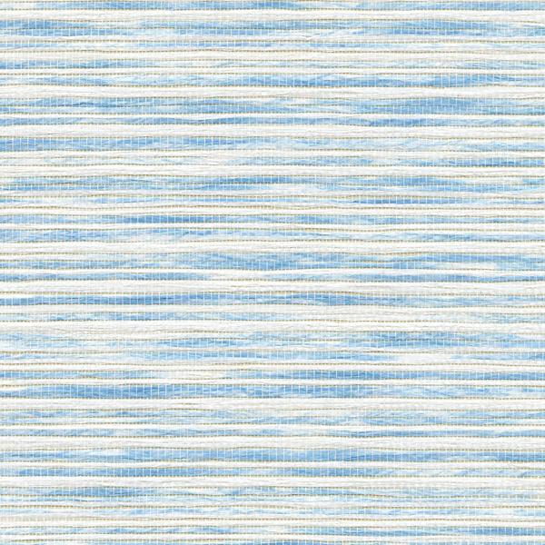 Sample - Wnr2131-Wt | Ema Weave, Blue Solid - Winfield Thybony Wallpaper - Wnr2131.Wt.0