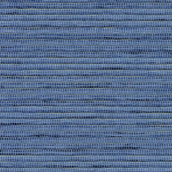 Sample - Wnr2134-Wt | Ema Weave, Blue Solid - Winfield Thybony Wallpaper - Wnr2134.Wt.0