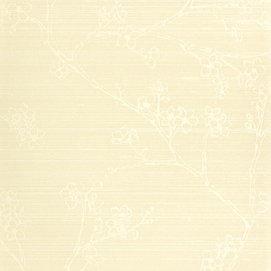 Sample - Wns5508-Wt | Kaisa, Beige Botanical - Winfield Thybony Wallpaper - Wns5508.Wt.0
