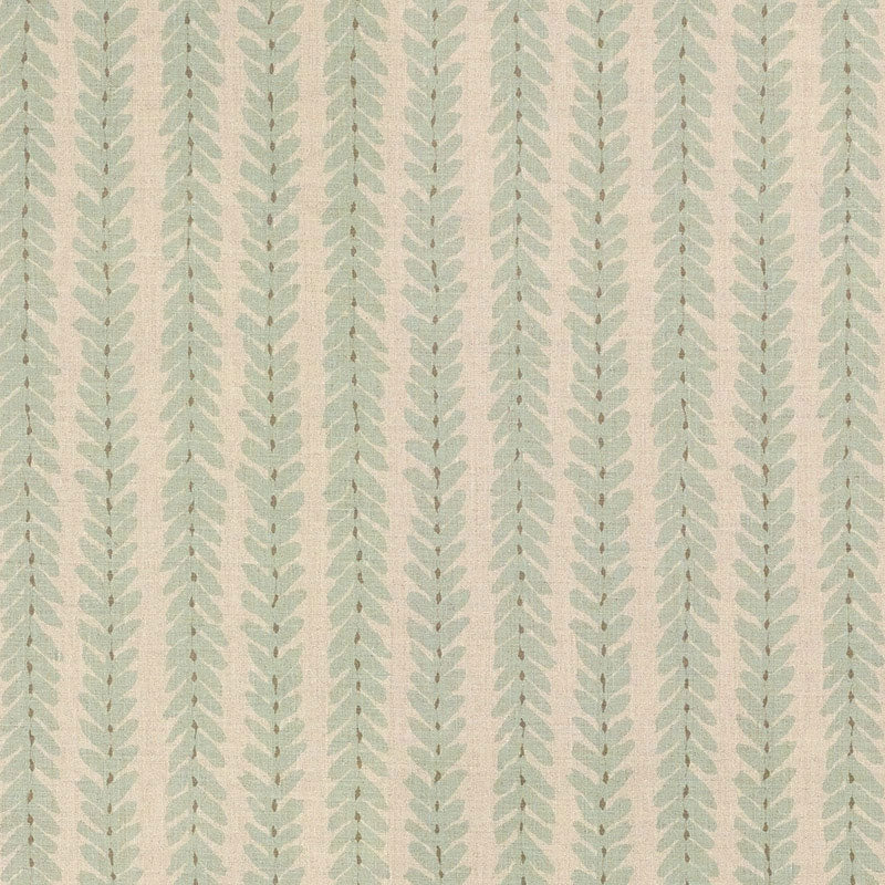 Acquire WOOD003 Woodperry Aqua by Schumacher Fabric