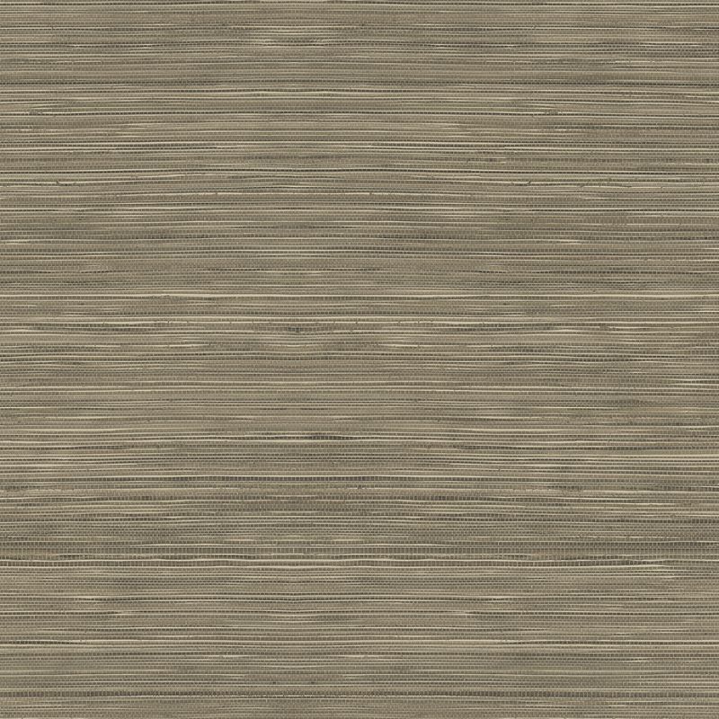 Sample - Wtk15326.Wt.0 | Grasscloth Texture, Brown Faux Grasscloth - Winfield Thybony Wallpaper