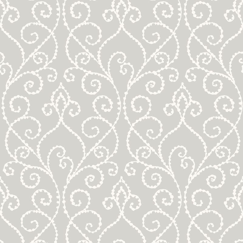 Purchase Wtk21118.Wt.0 Sea Lore, Grey Trellis - Winfield Thybony Wallpaper