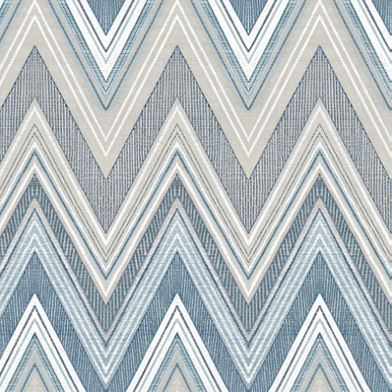 Sample - Wtk25902.Wt.0 | Sailfish 54, Blue Chevron - Winfield Thybony Wallpaper