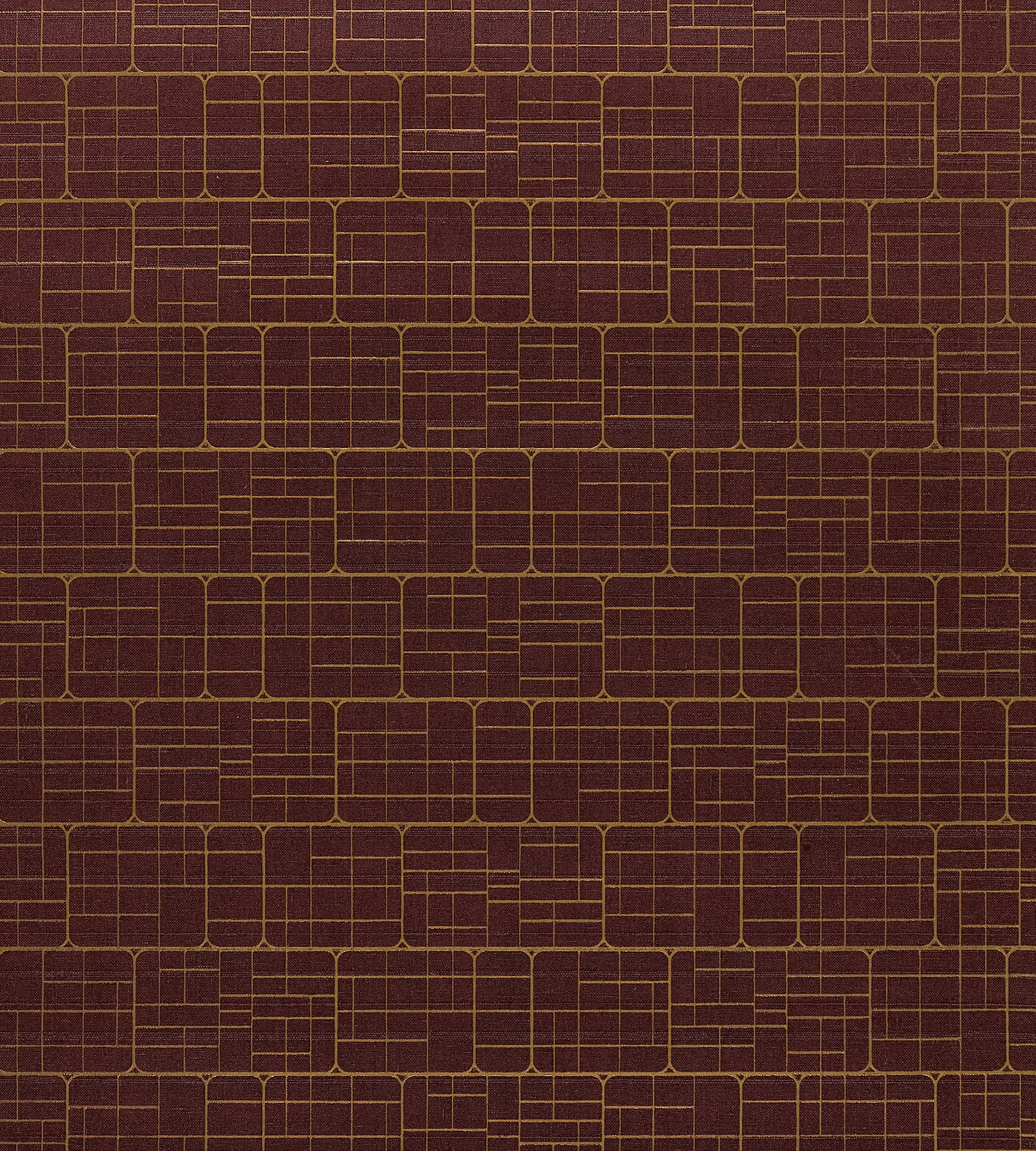 Purchase Scalamandre Wallpaper Pattern WTT661519 pattern name Mechanical Workmanship color name Brick.
