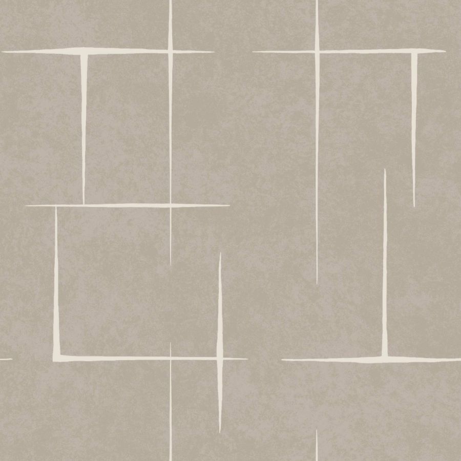 Purchase Za8052 | Tea Garden Ii, Malia White & Taupe - Ronald Redding Wallpaper