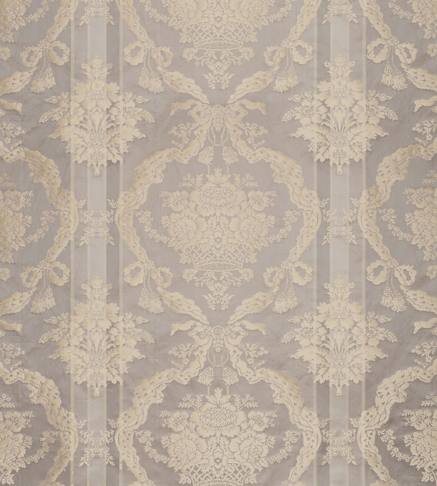 Purchase Old World Weavers Fabric SKU# ZA 2196PTRS, Petrarca Stripe Greige Travertine 1