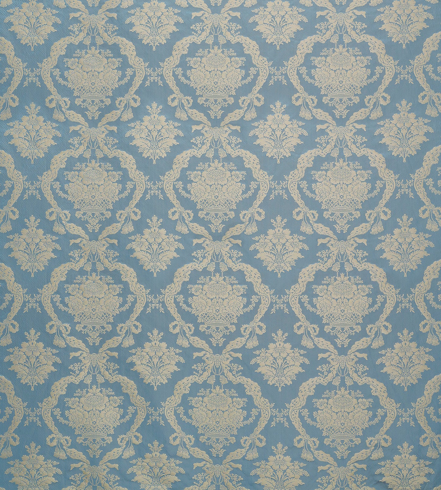 Purchase Old World Weavers Fabric Item# ZA 2202PETR, Petrarca Damasco Sky 1