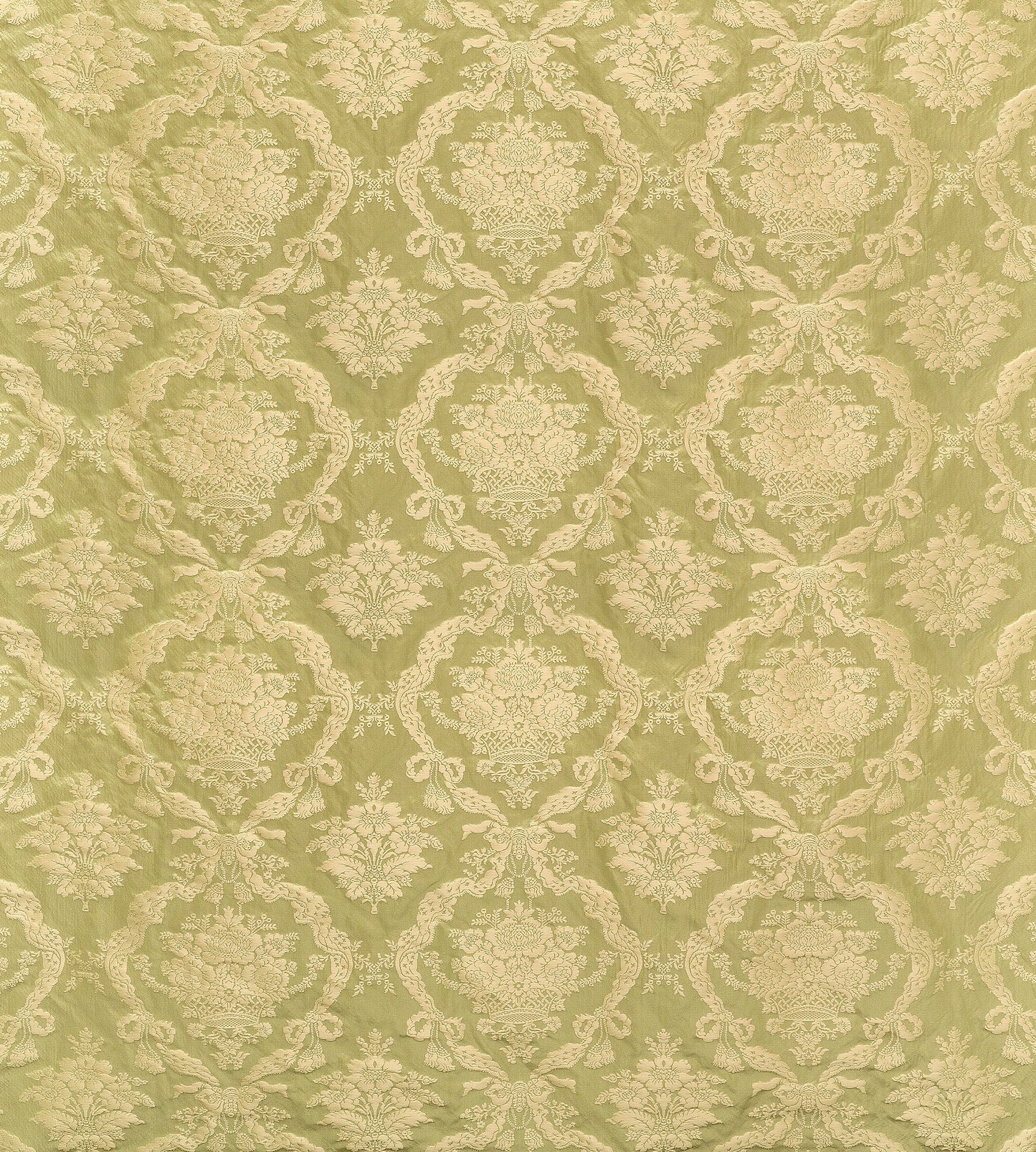 Purchase Old World Weavers Fabric Item ZA 2203PETR, Petrarca Damasco Endive 1