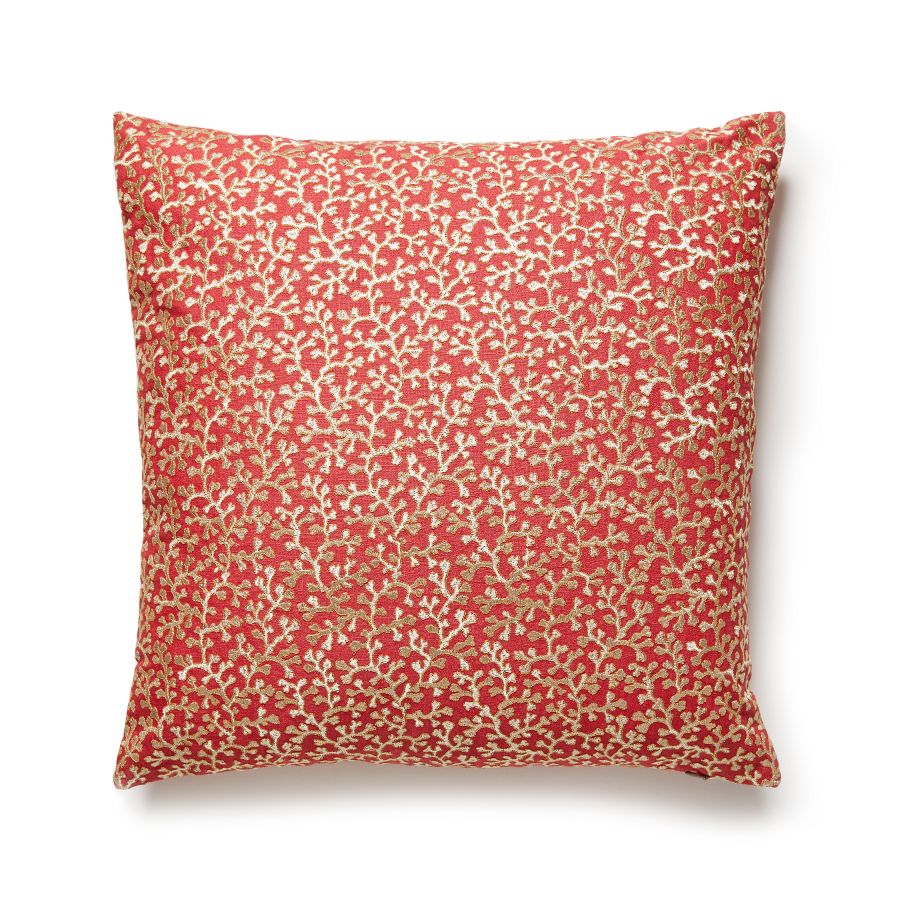Purchase ZSHELEPILL0004 Hele Bay, Coral - Scalamandre Pillows