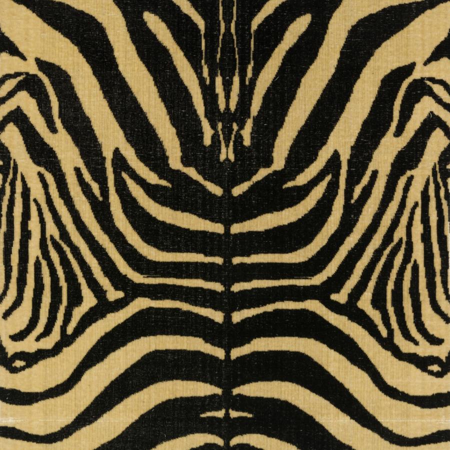 Sample - 8015123-81 | Zebra Velvet, - Brunschwig & Fils Fabric Fabric - 8015123.81.0