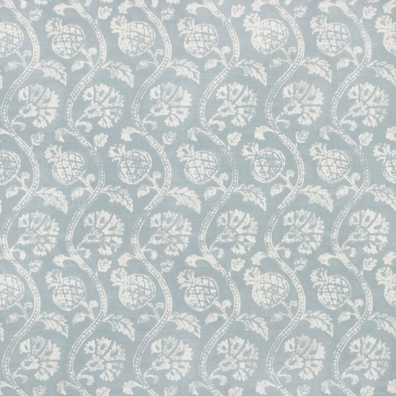 Sample AMBALLA.511.0 Amballa White Botanical Kravet Basics Fabric