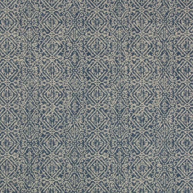 Sample AYANO.50.0 Indigo Multipurpose Ethnic Fabric by Kravet Basics
