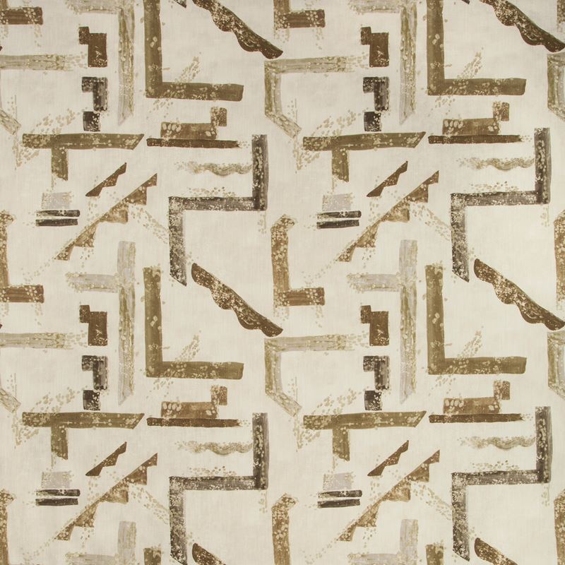 Sample DESSAU.416.0 Dessau Sparrow Brown Multipurpose Contemporary Fabric by Kravet Basics