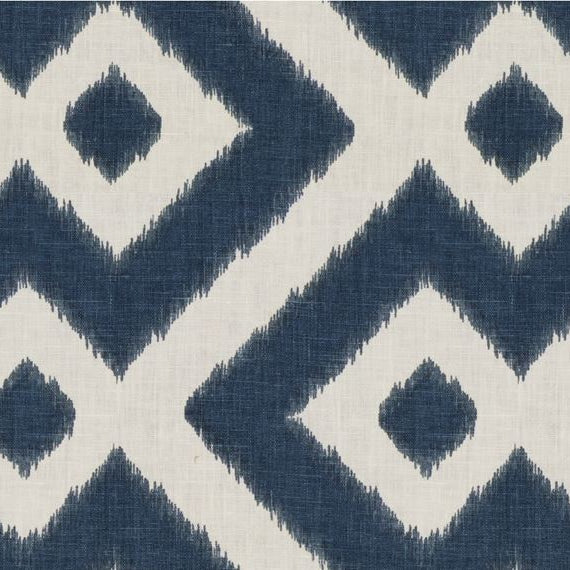 Sample DIMANTA.516.0 Blue Multipurpose Geometric Fabric by Kravet Basics