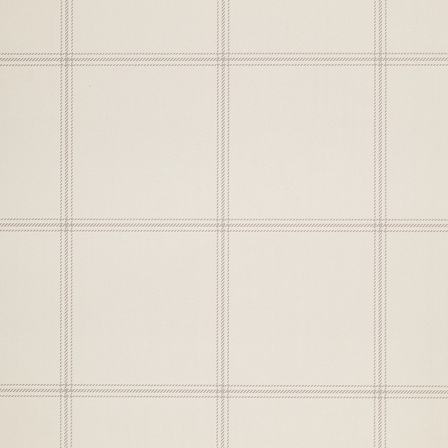 Purchase Phillip Jeffries Wallpaper - 10706, Jackson Plaid - Grey On Cream