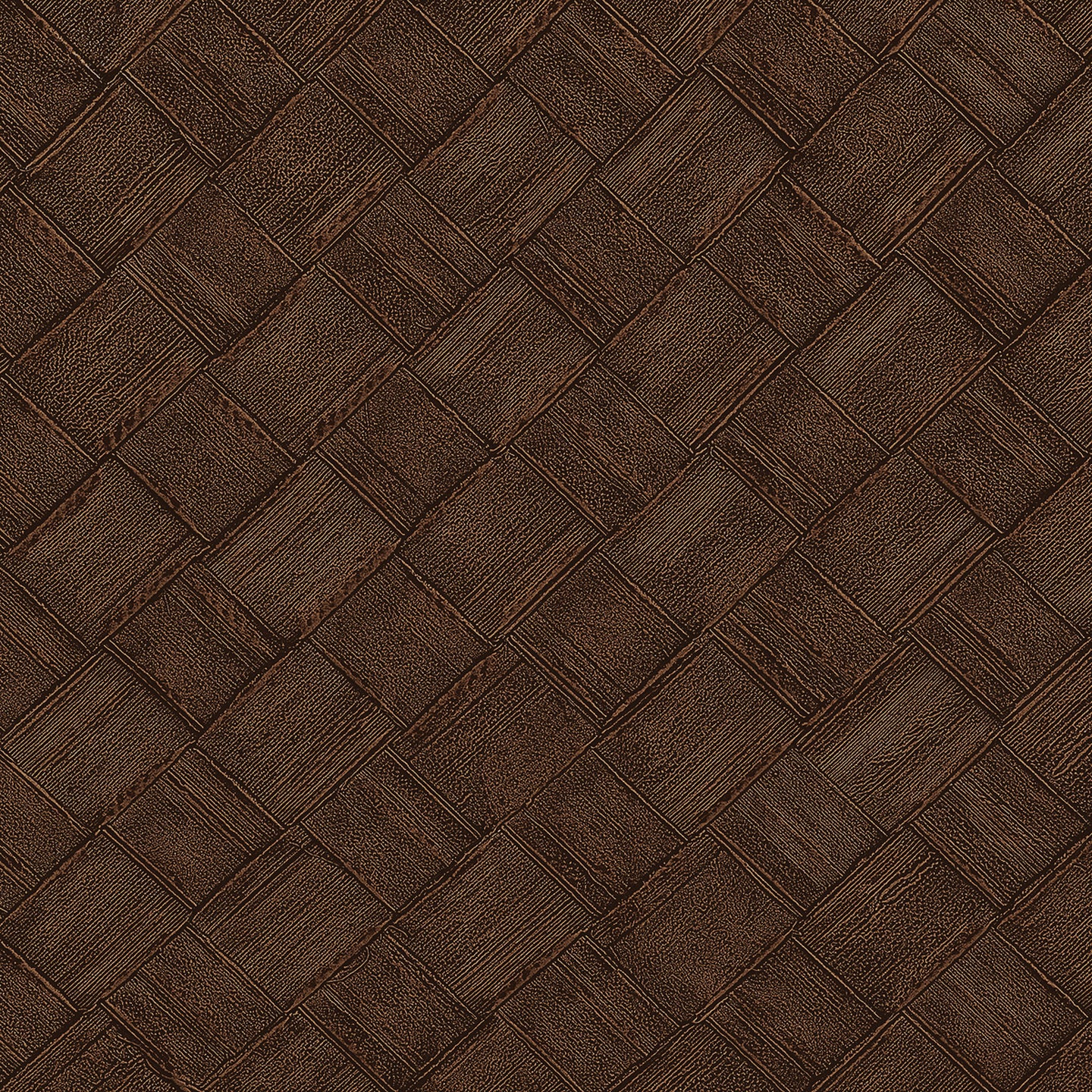 Purchase Phillip Jeffries Wallpaper - 10578, Vinyl Pandan - Mahogany