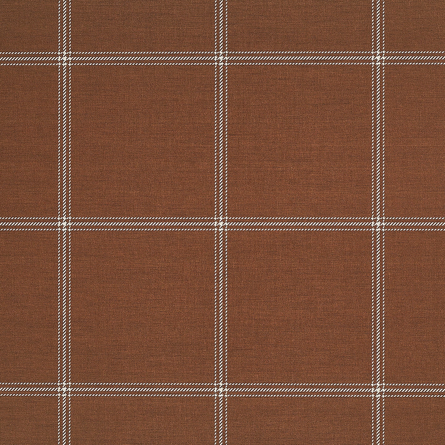 Purchase Phillip Jeffries Wallpaper - 10713, Jackson Plaid - White On Rust