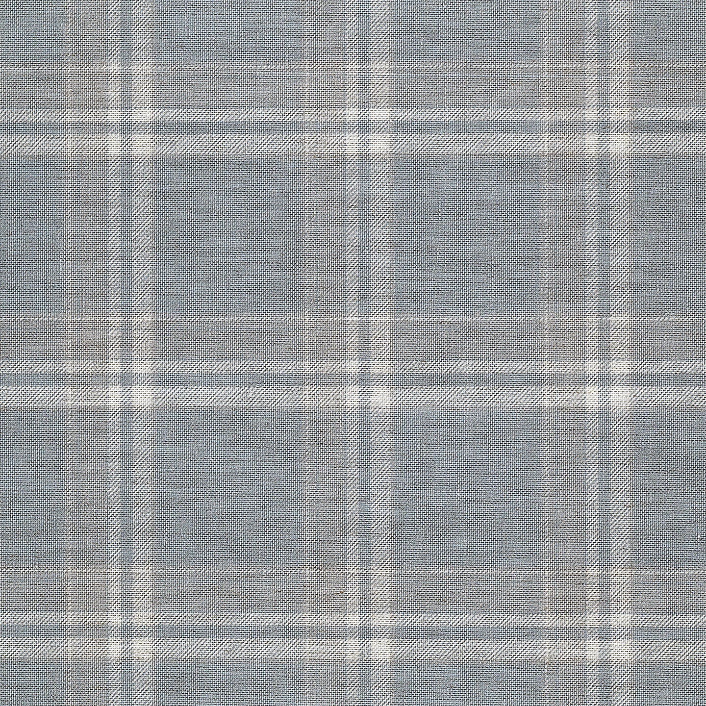 Purchase Phillip Jeffries Wallpaper - 10723, Prairie Plaid - Beige On Light Blue