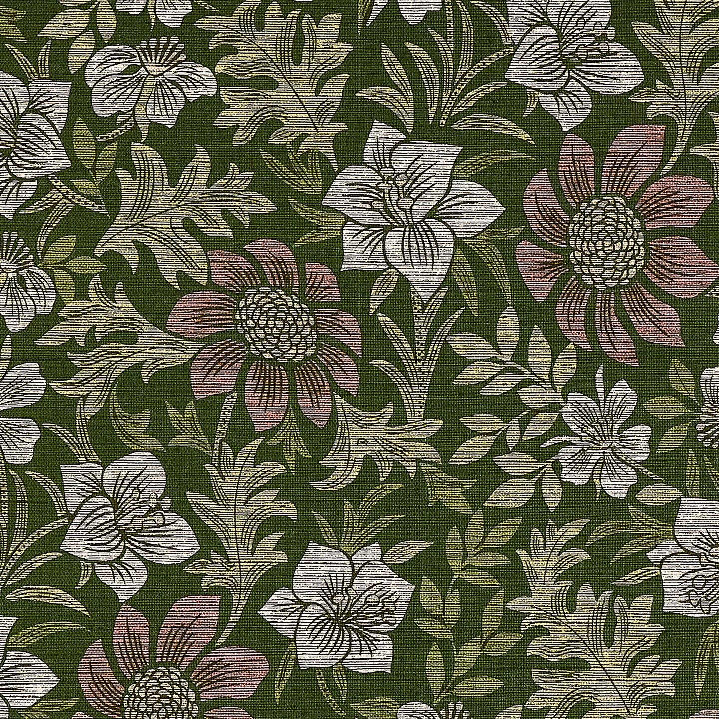Purchase Phillip Jeffries Wallpaper - 25905, Brittany Botanicals - Green Grove