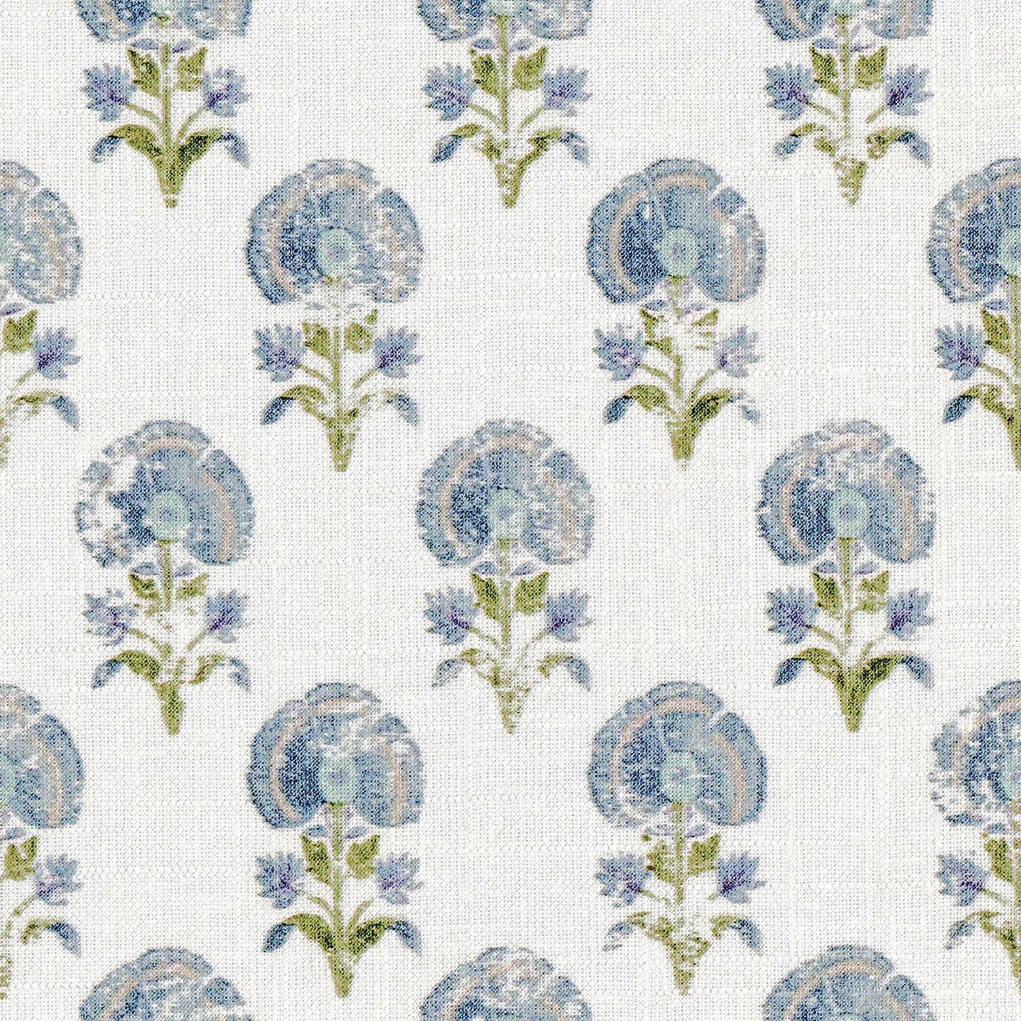 Purchase Phillip Jeffries Wallpaper - 40304, Manor House - Indigo Alcove On Canvas Linen