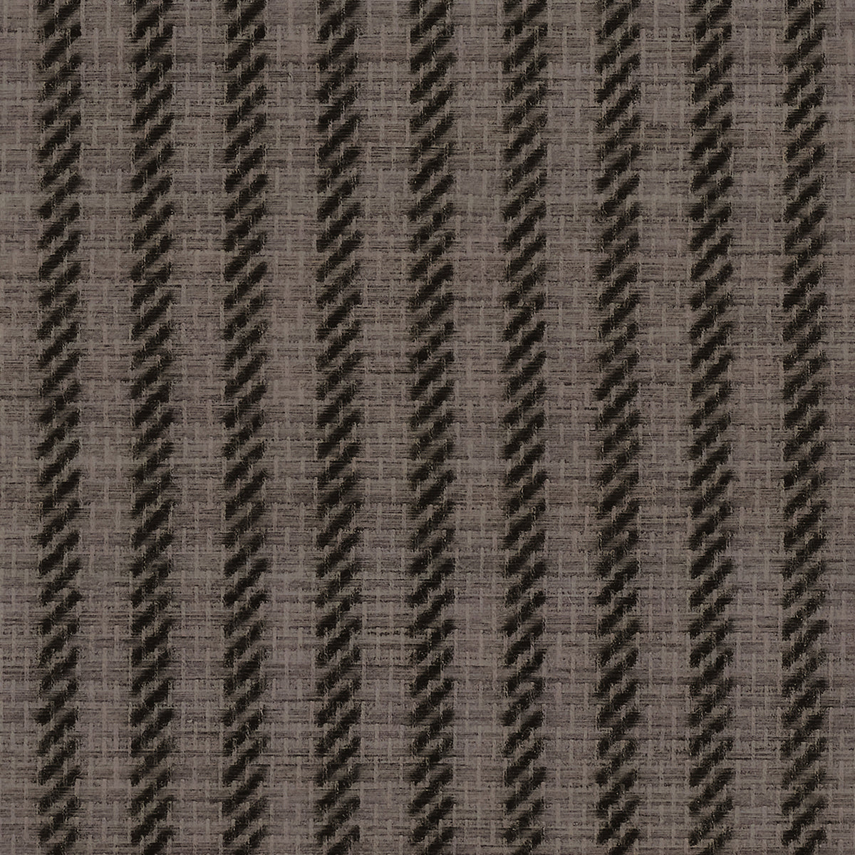 Purchase Phillip Jeffries Wallpaper - 43407, Arbor Stripe - Deep Charcoal On Manila Hemp
