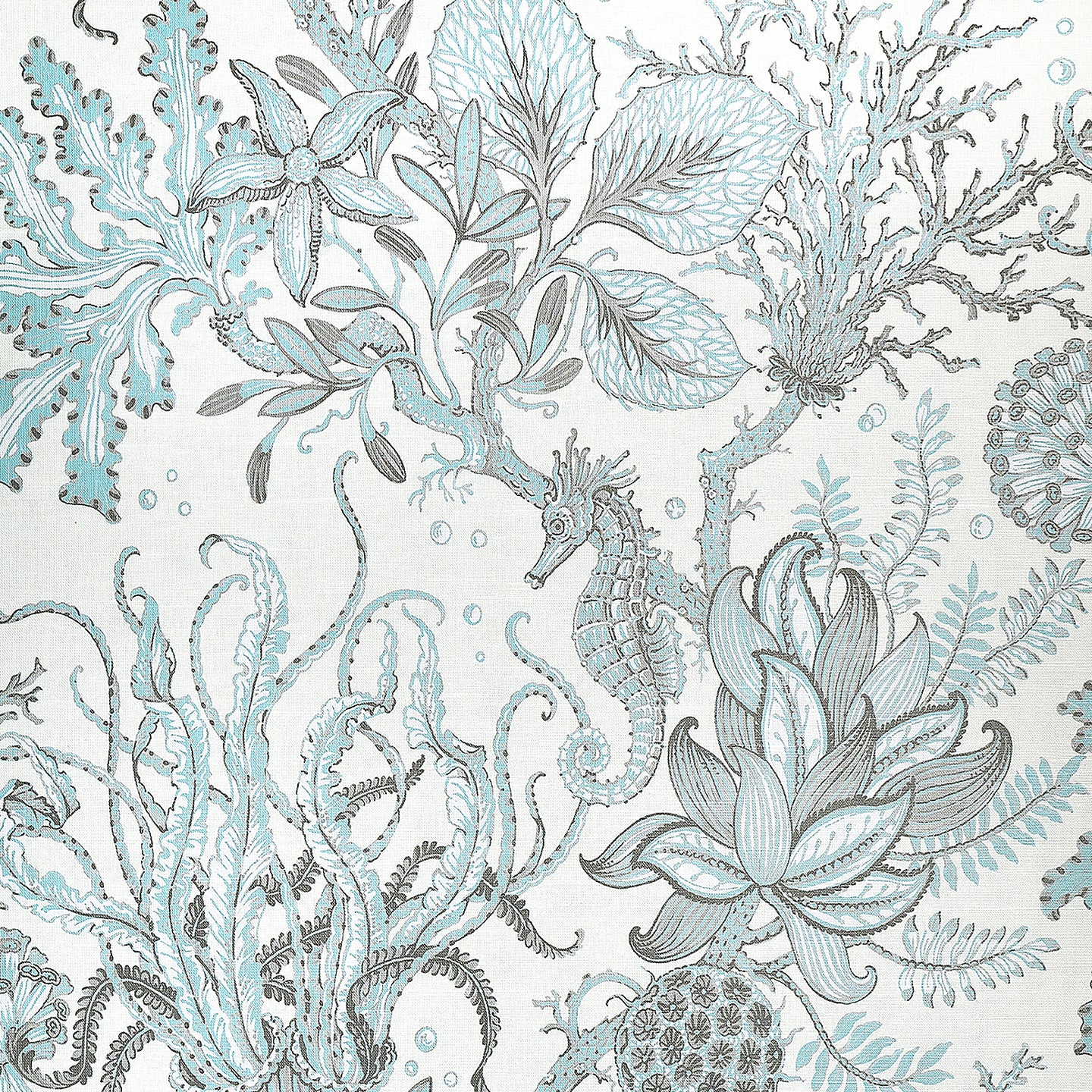 Purchase Phillip Jeffries Wallpaper - 9992, Toile De Sea - Aquatic Aqua